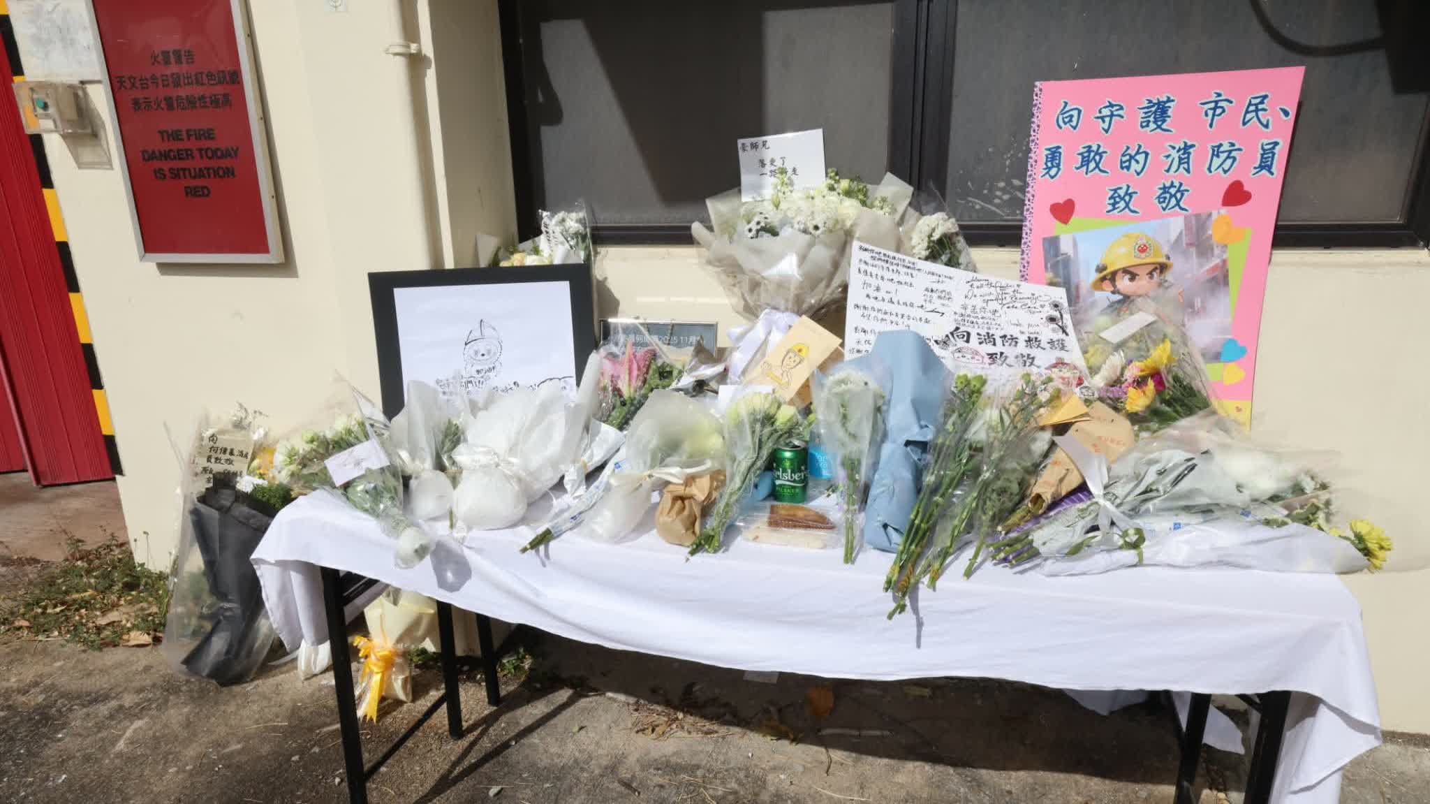Watch This | Heroic firefighter dies in HK blaze: Public pays tribute at Sha Tin Fire Station