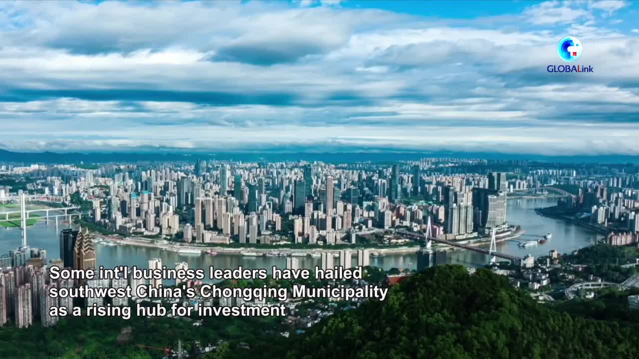 Watch This | Int'l business leaders praise China's Chongqing as rising hub for investment