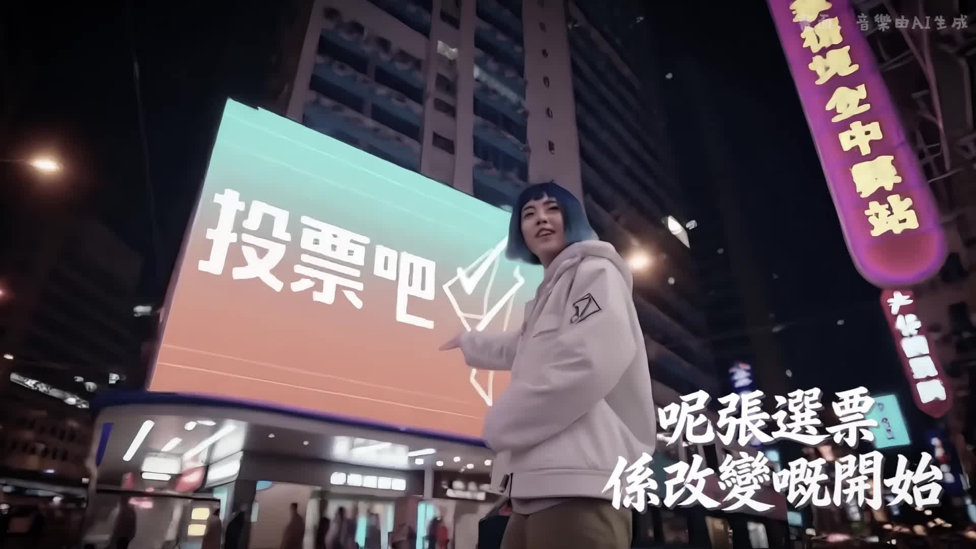 (Watch This) LegCo Election 2025 | AI-generated song calls on voters to take concrete action to build HK