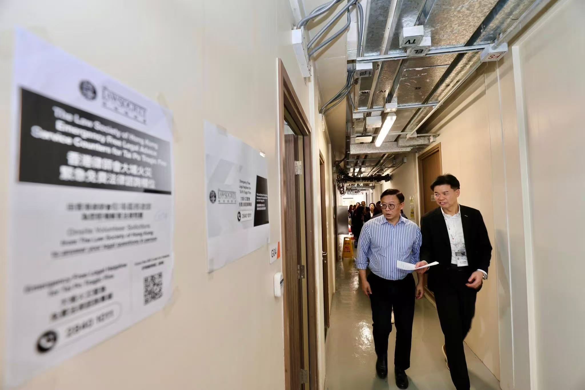 立法會選舉｜張國鈞湯文龍探訪大埔過渡屋籲選民踴躍投票支持善後重建- 港聞- 點新聞