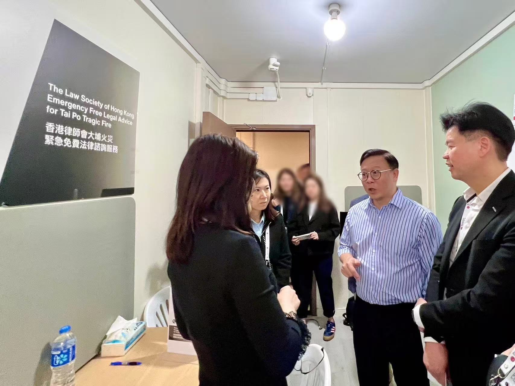 立法會選舉｜張國鈞湯文龍探訪大埔過渡屋籲選民踴躍投票支持善後重建- 港聞- 點新聞