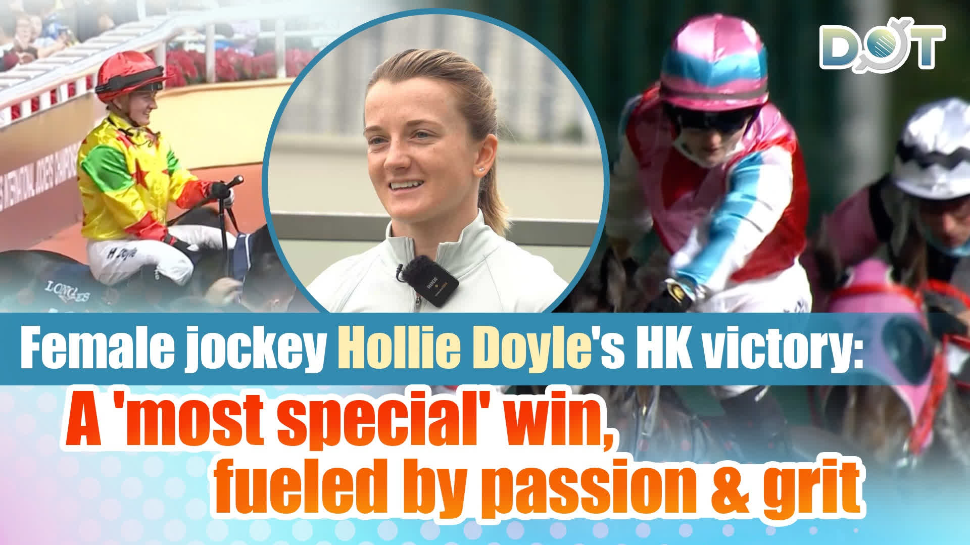 Exclusive | Female jockey Hollie Doyle's HK victory: A 'most special' win, fueled by passion & grit