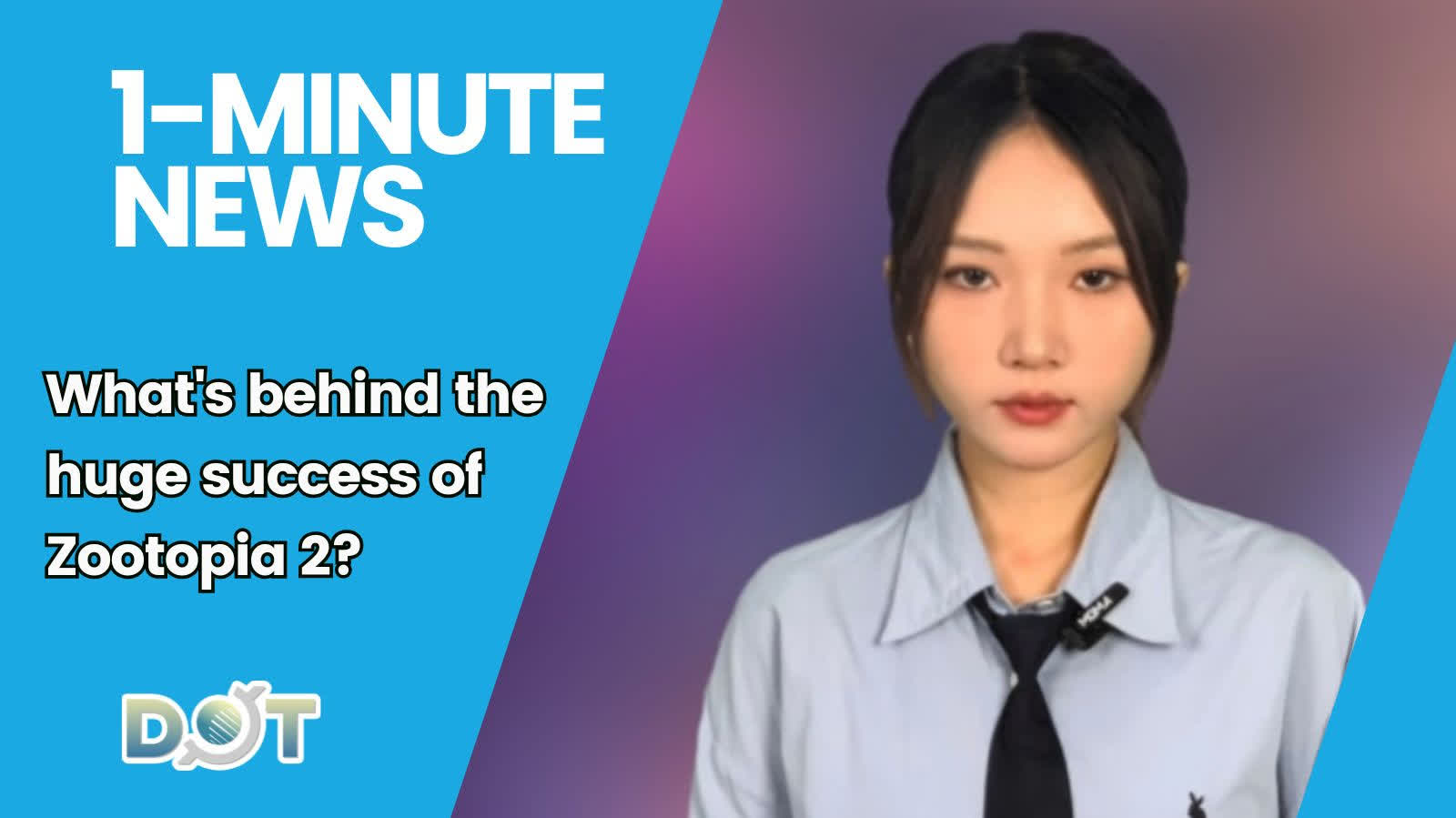 1-minute News | What's behind the huge success of Zootopia 2?