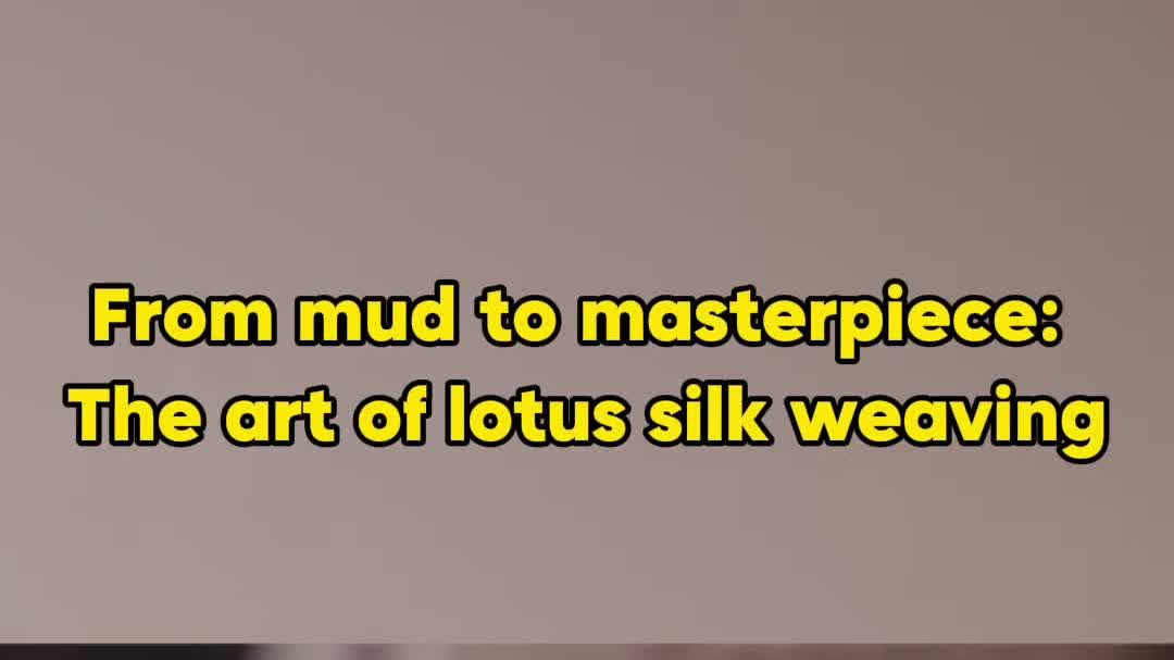 OMG | Threads of elegance: The revival of lotus silk weaving
