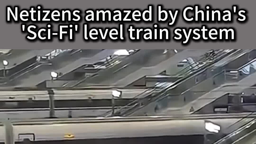 OMG | China's high-speed rail goes viral for its futuristic order