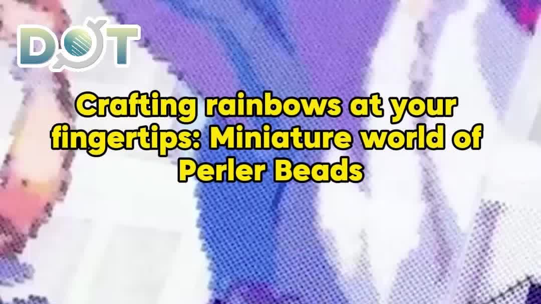 OMG | Crafting rainbows at your fingertips: Miniature world of Perler Beads