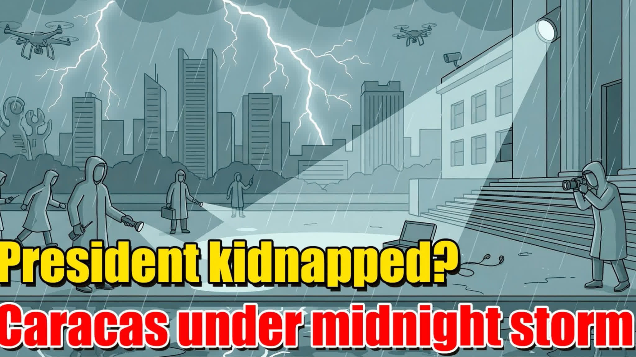 Watch This | President kidnapped? Caracas under midnight storm