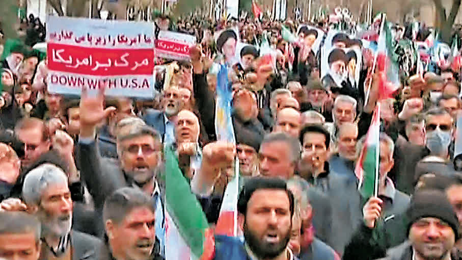 （有片）美方要求美國公民立即離開伊朗