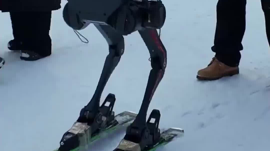 Watch This | Watch robots tackle ice-snow games