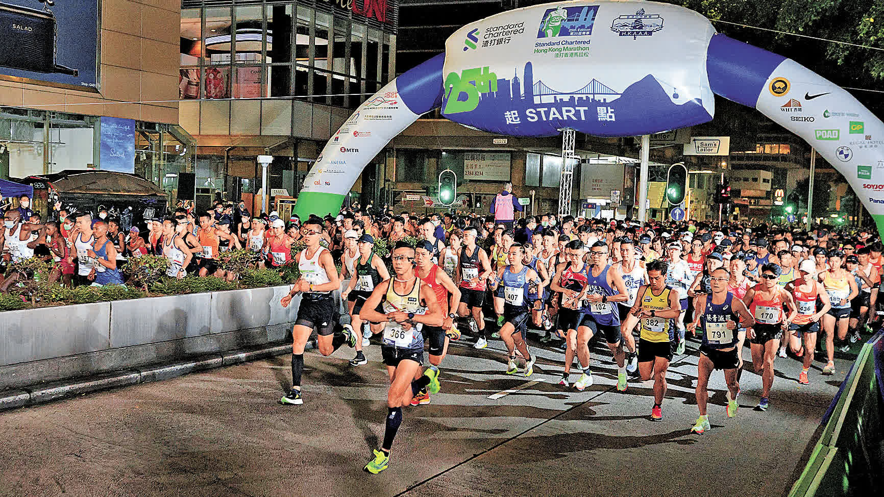 跑手注意！渣馬2026公共巴士交通一覽九巴城巴31條線路直達起跑點- 港聞- 點新聞