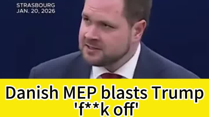 OMG | Danish MEP blasts Trump 'f**k off', interrupted by vice-president during speech