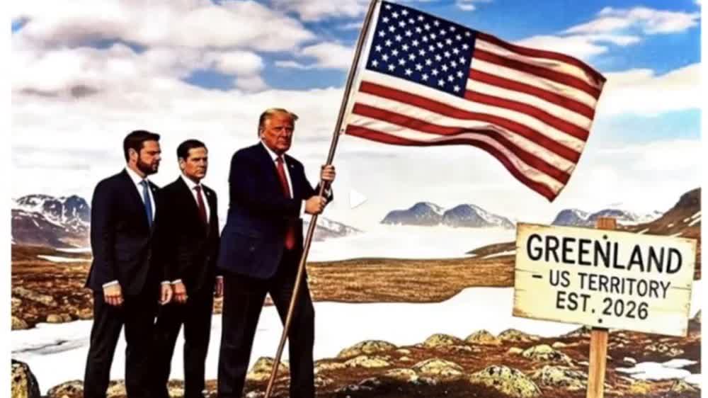 Trump shares images hinting at Greenland annexation, sparking controversy