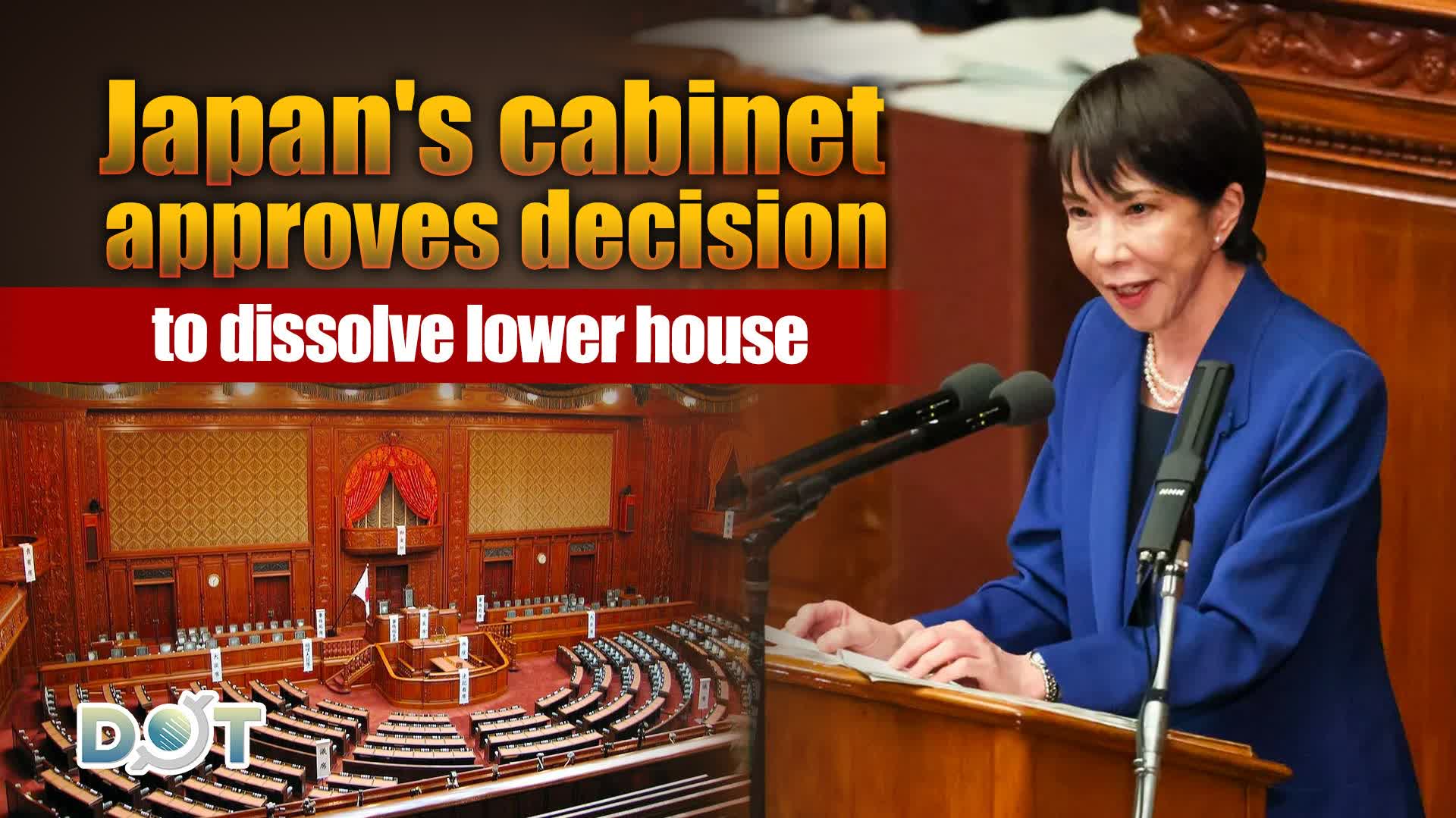 Japan's cabinet approves decision to dissolve lower house
