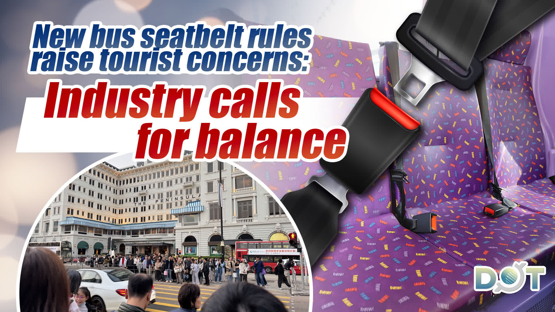 New bus seatbelt rules raise tourist concerns: Industry calls for balance