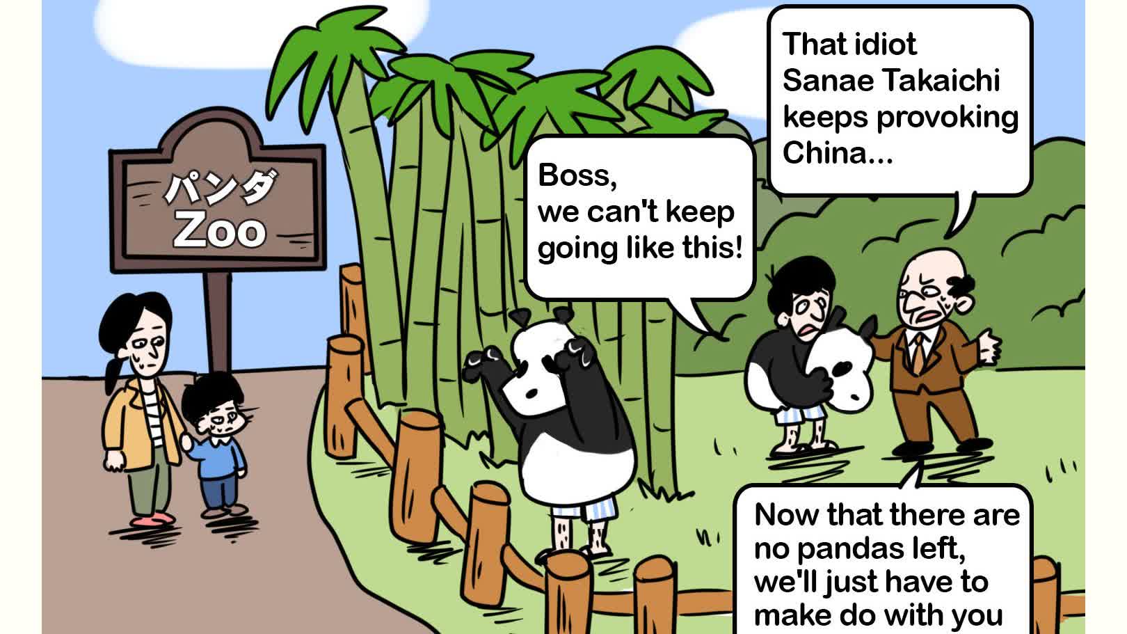 Caricature: No pandas left, but…