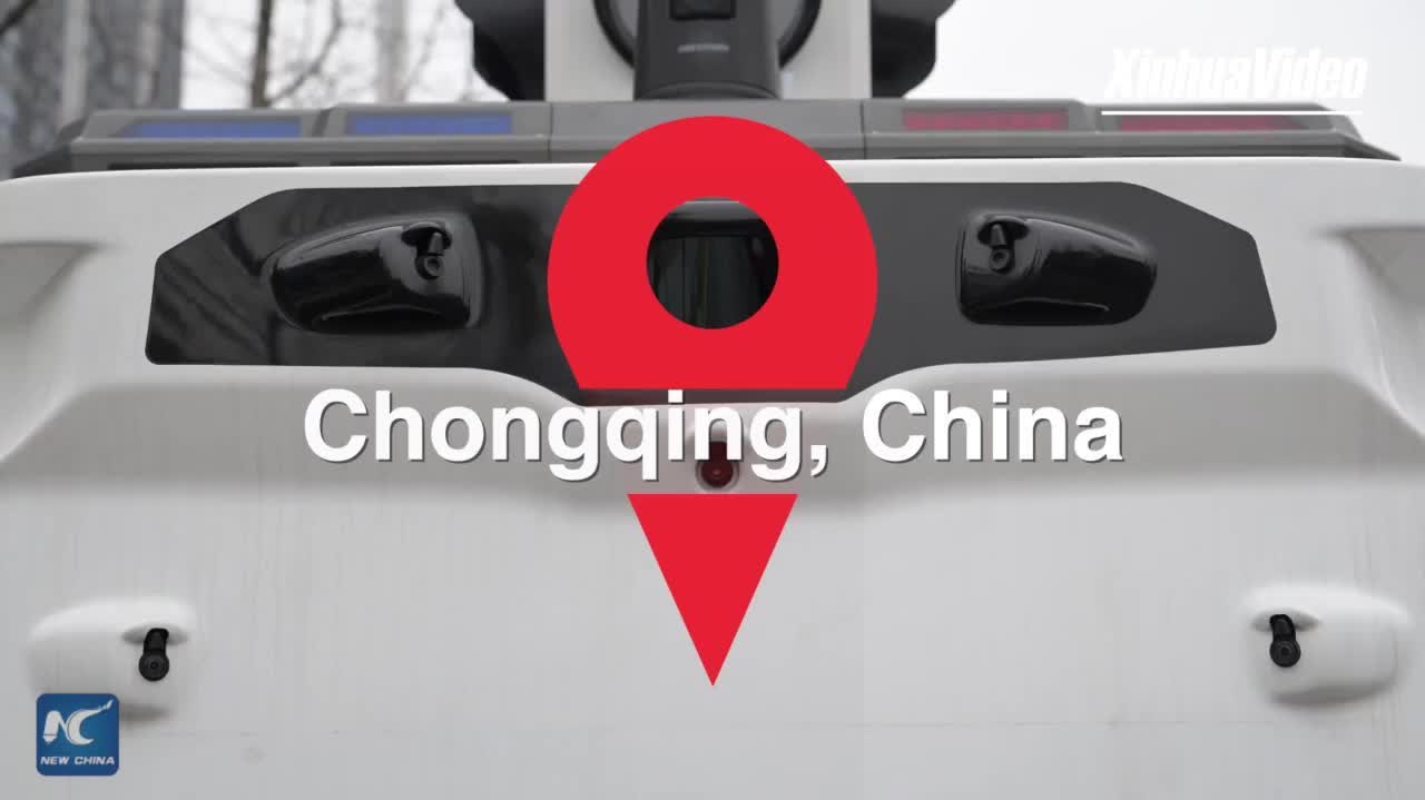 Watch This | China unveils AI-powered driverless police cars on city streets