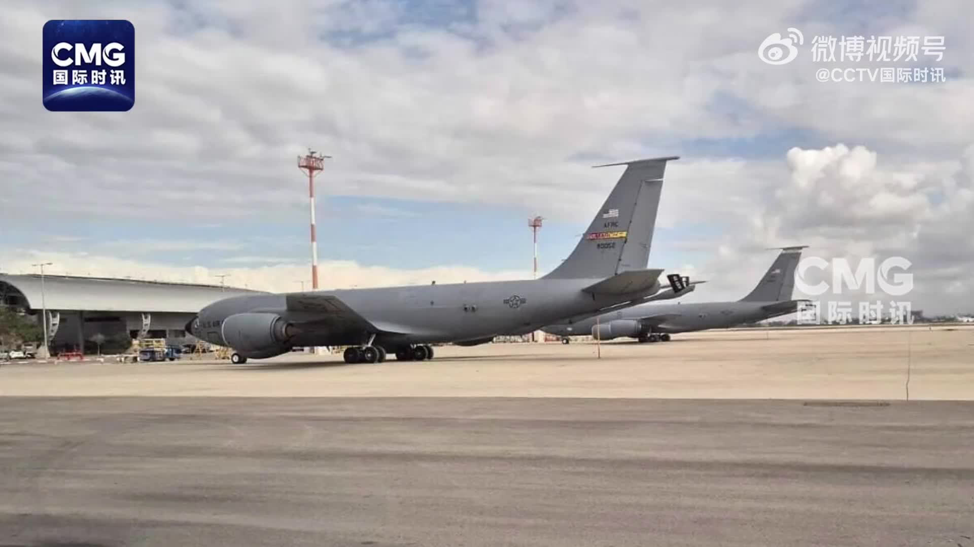 多架美軍機降落以色列　用途成謎