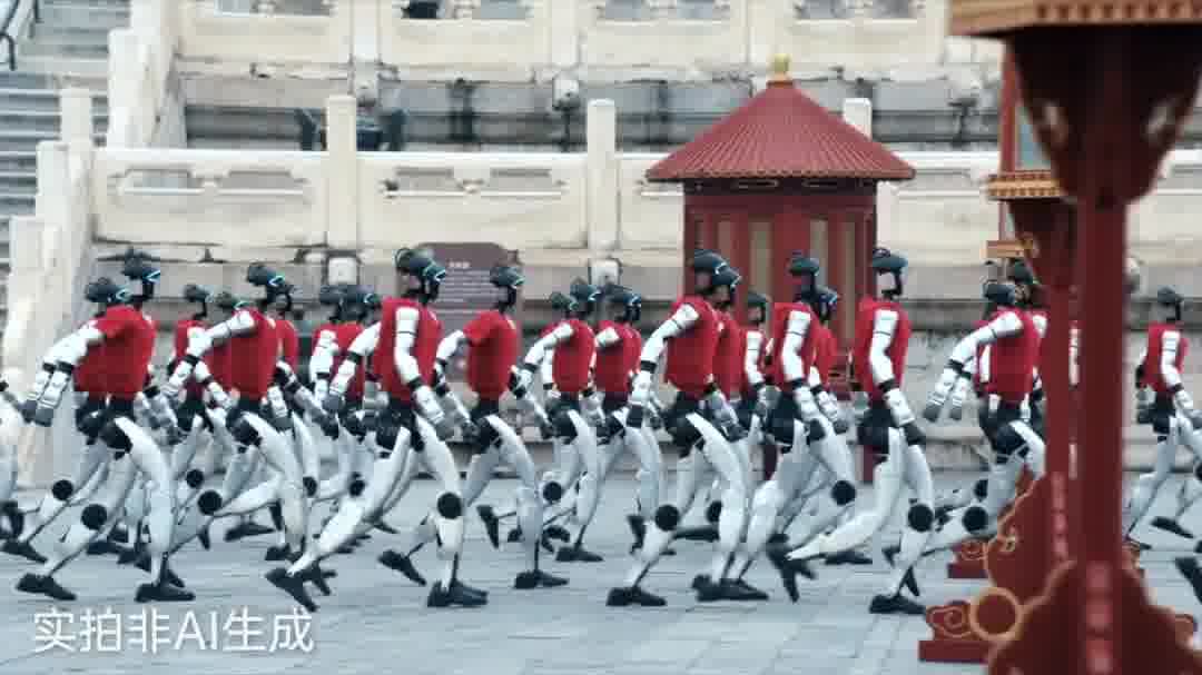 Watch This | Robot squad performs Kung Fu at Temple of Heaven