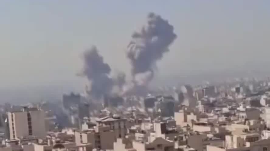Watch This | Israel strikes Iran, thick smoke billows from central Tehran
