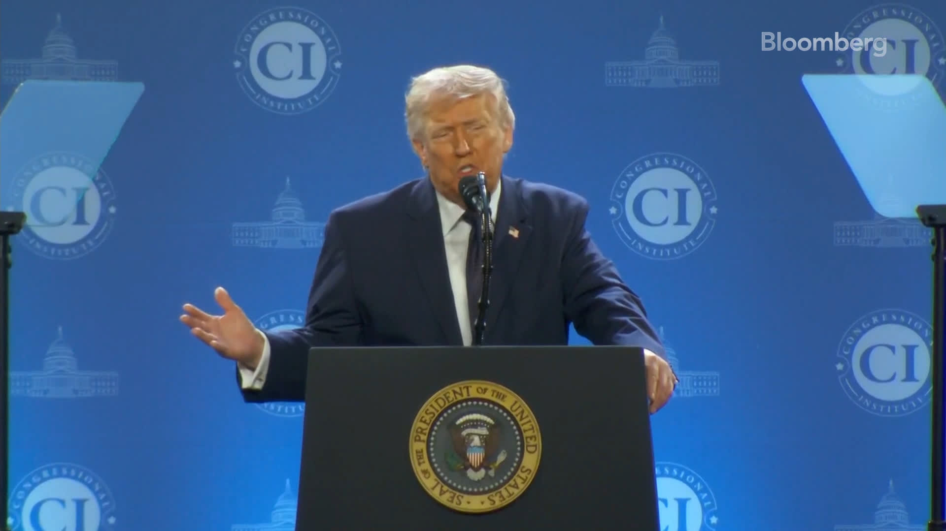 Trump hints at war's end, proposes temporary waiver of oil sanctions to cool prices