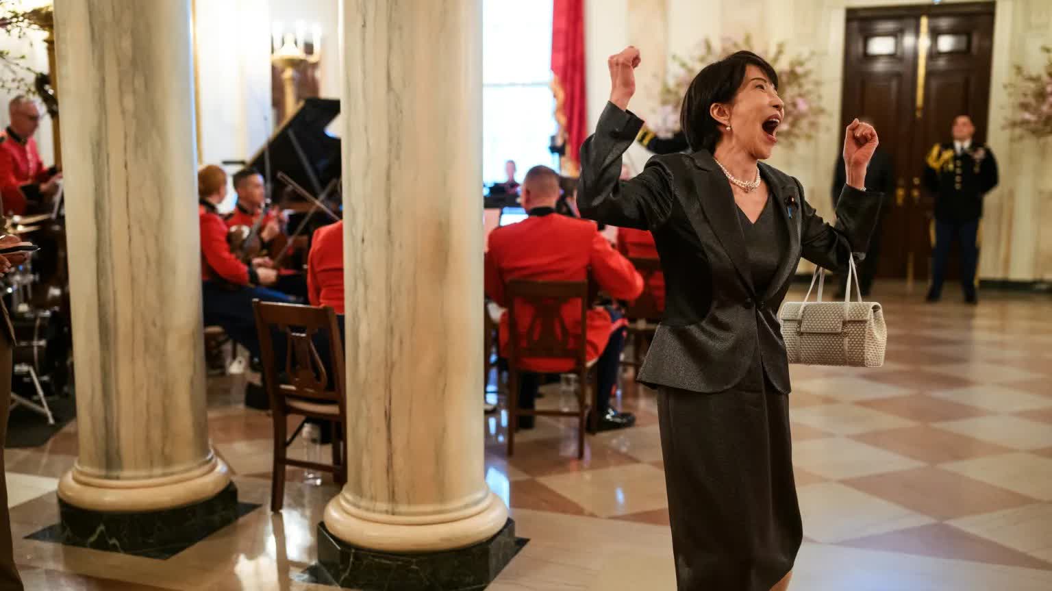 Watch This | Dancing, grimacing, exaggerated expressions: Japanese netizens lash out at Sanae Takaichi's US visit!