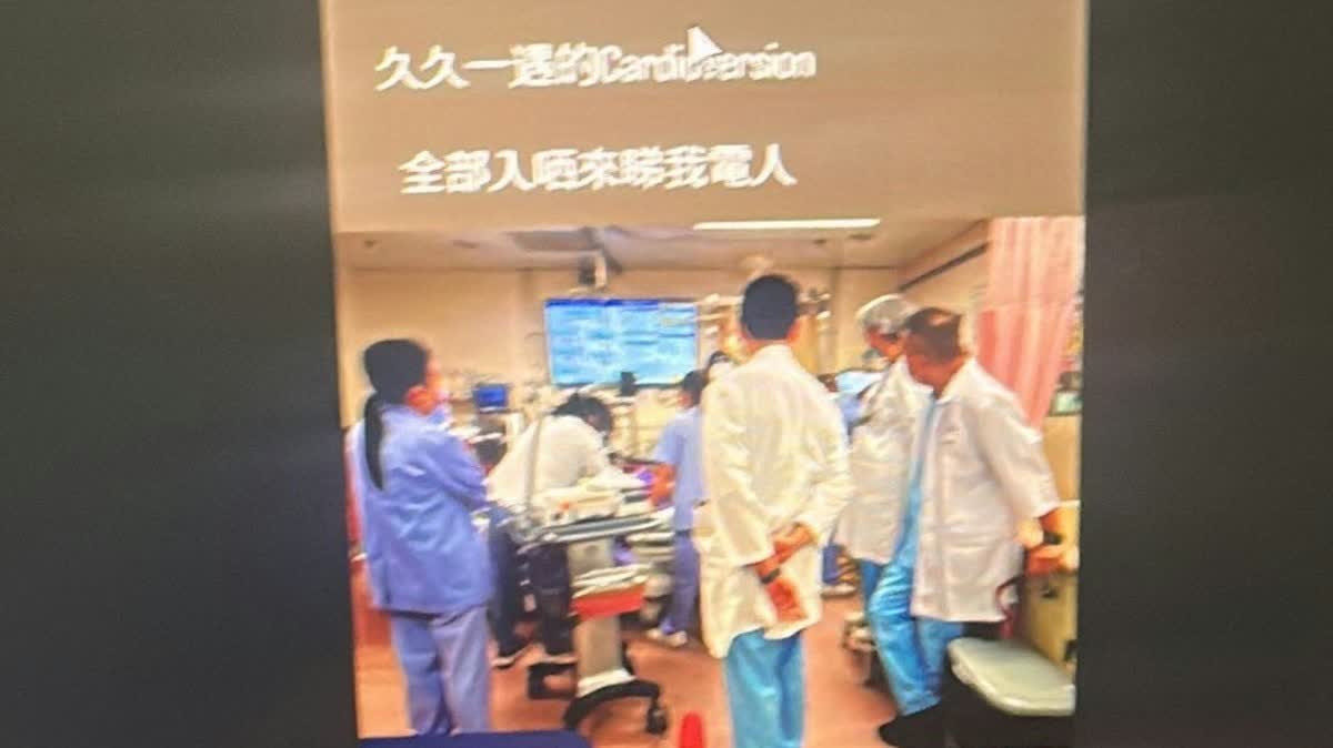 'King Maker III' contestant Jensen posts resuscitation photo online: Hospital Authority follows up