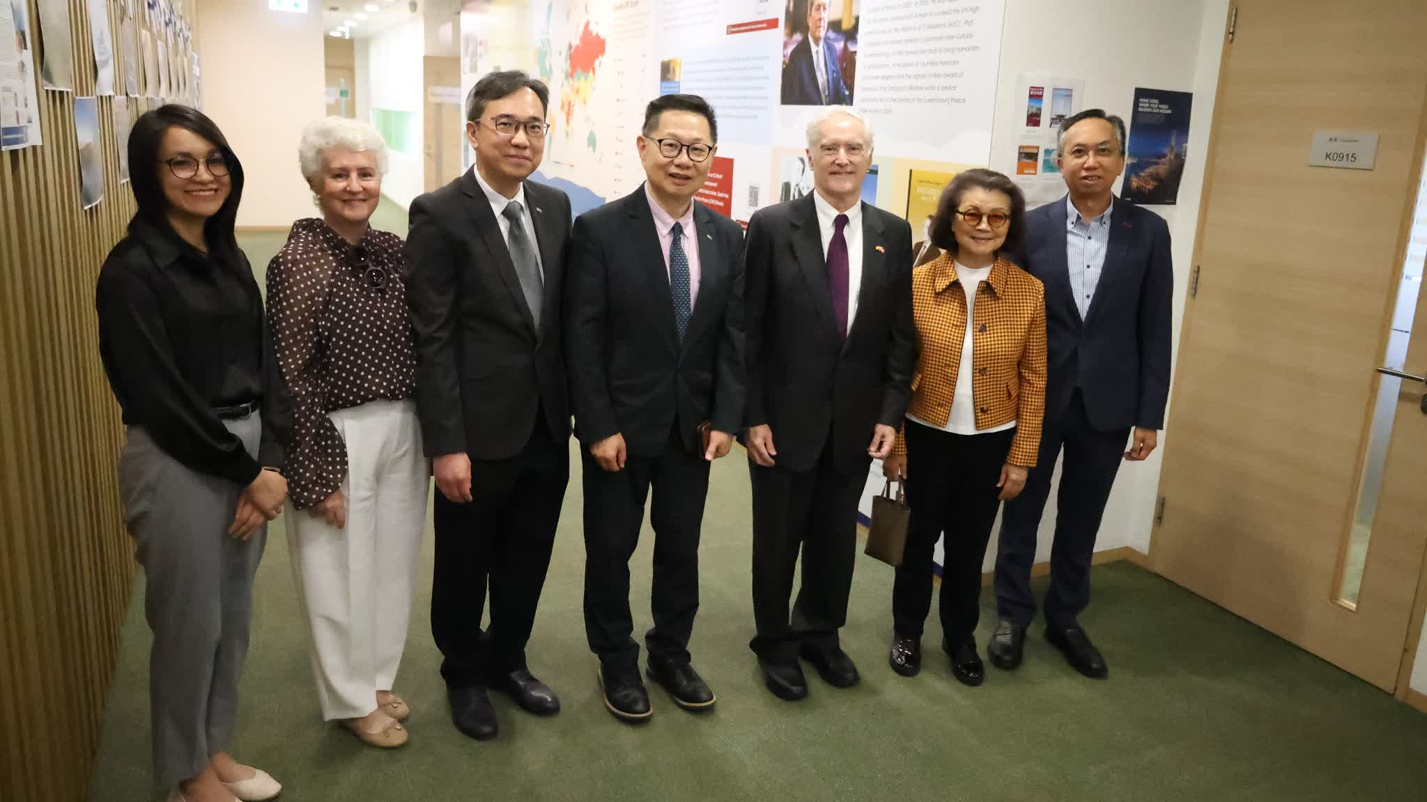HKMU LiPACE and Consulate General of Spain unveil HK's first 'Culture of Peace Wall'