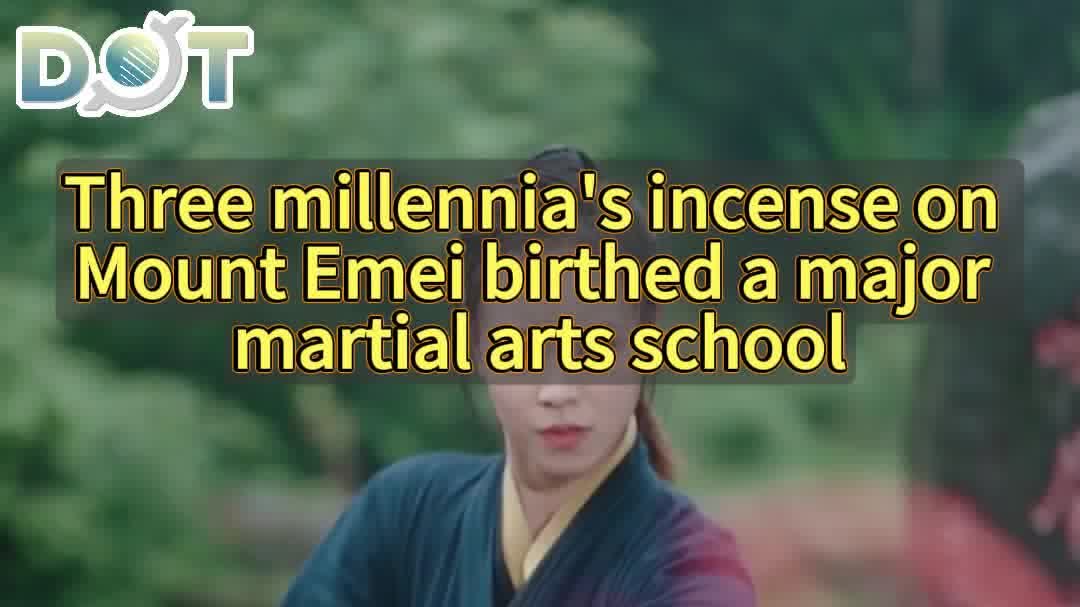 OMG | Three millennia's incense on Mount Emei birthed a major martial arts school