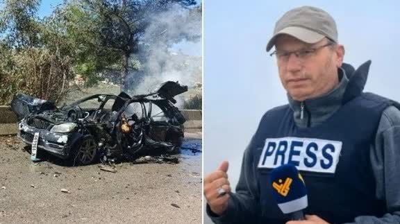 Airstrike on press car in southern Lebanon kills three journalists