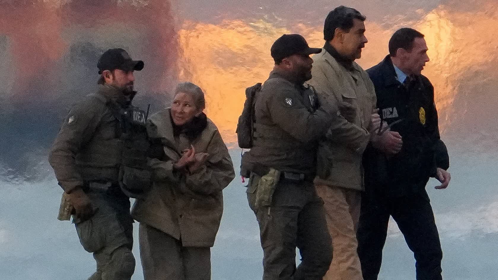 Maduro says he and wife 'well, firm' in first message since capture