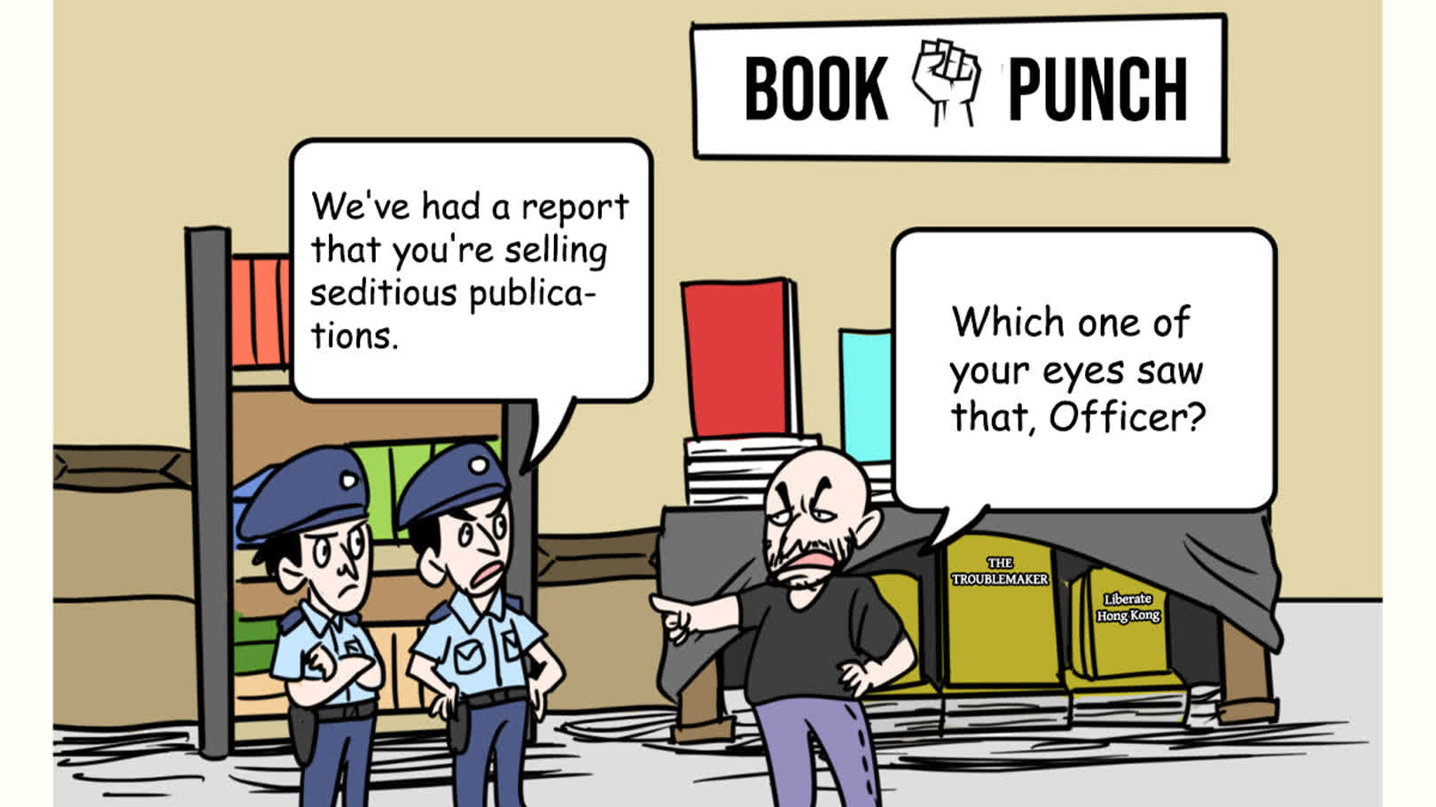 Caricature: Unrepentant