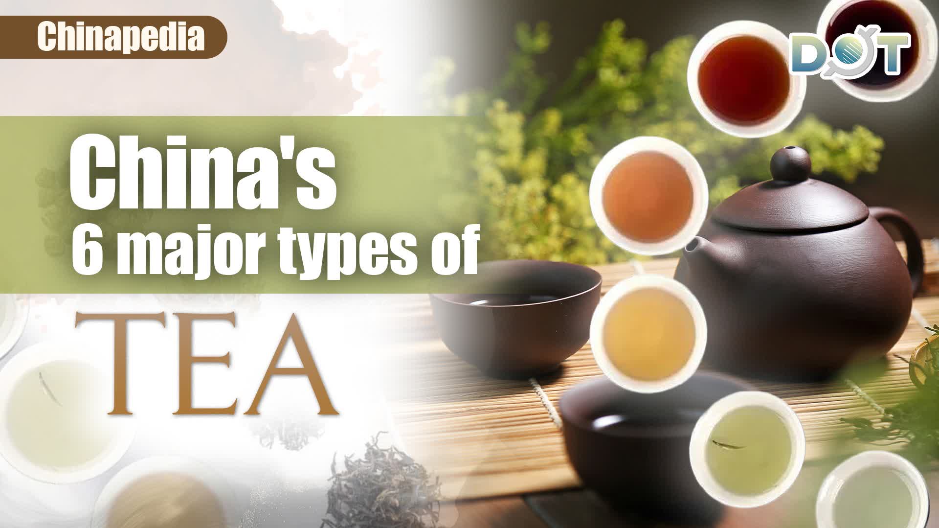 Chinapedia | China's six major types of tea