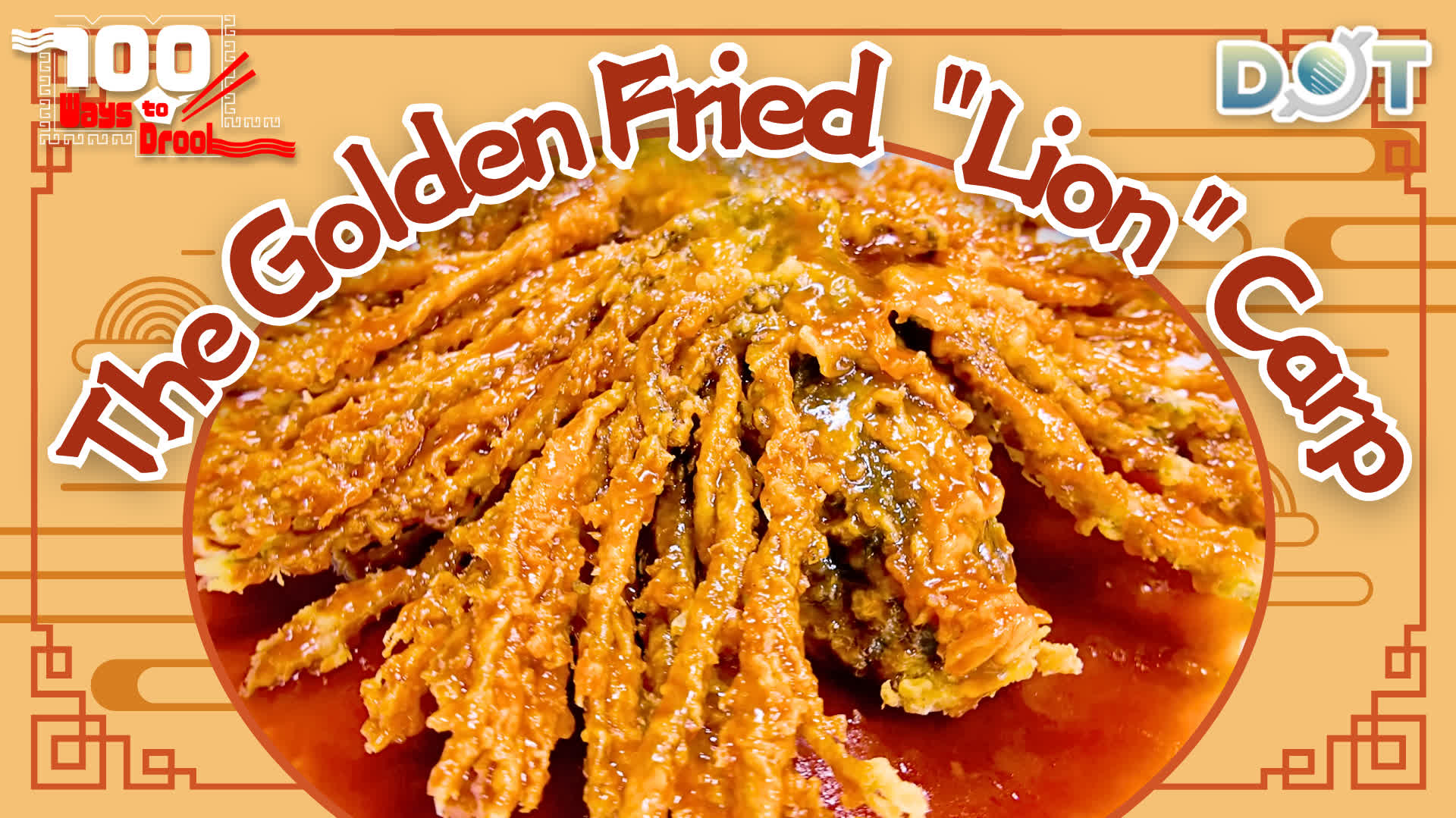 100 Ways To Drool | Lions out of carps: Taste state banquet-level Hebei cuisine dish 'Golden Fried Carp'