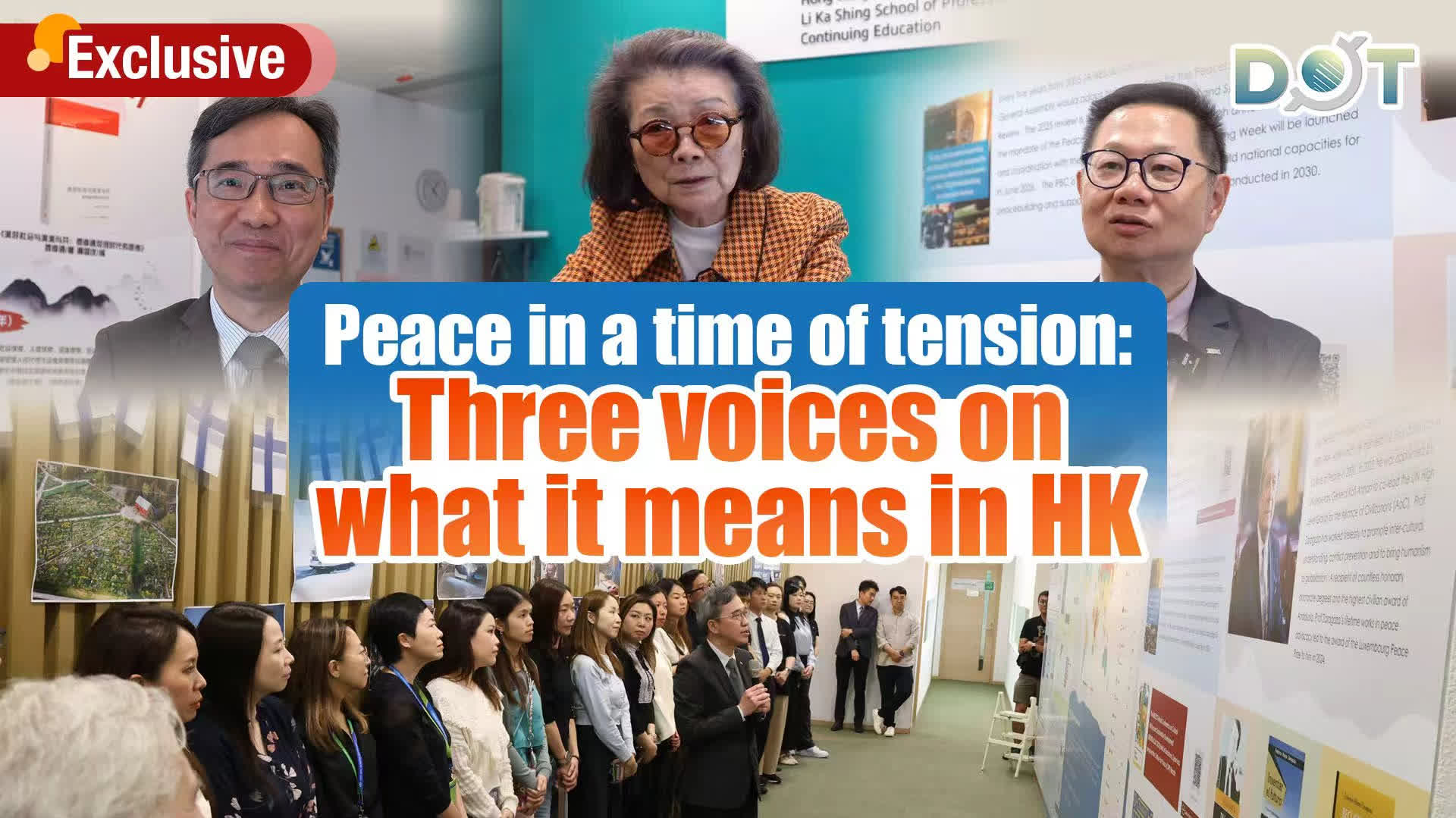 Exclusive | Peace in a time of tension: Three voices on what it means in HK