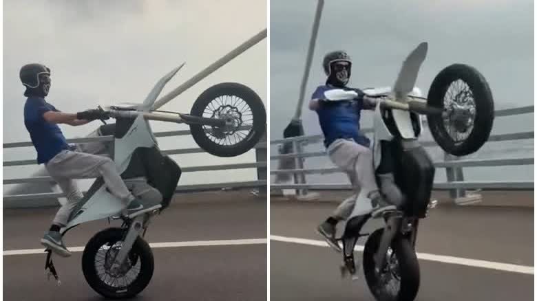 Watch This | Motorcyclist performing stunts on HK roads, netizens: 'Don't put others in danger'