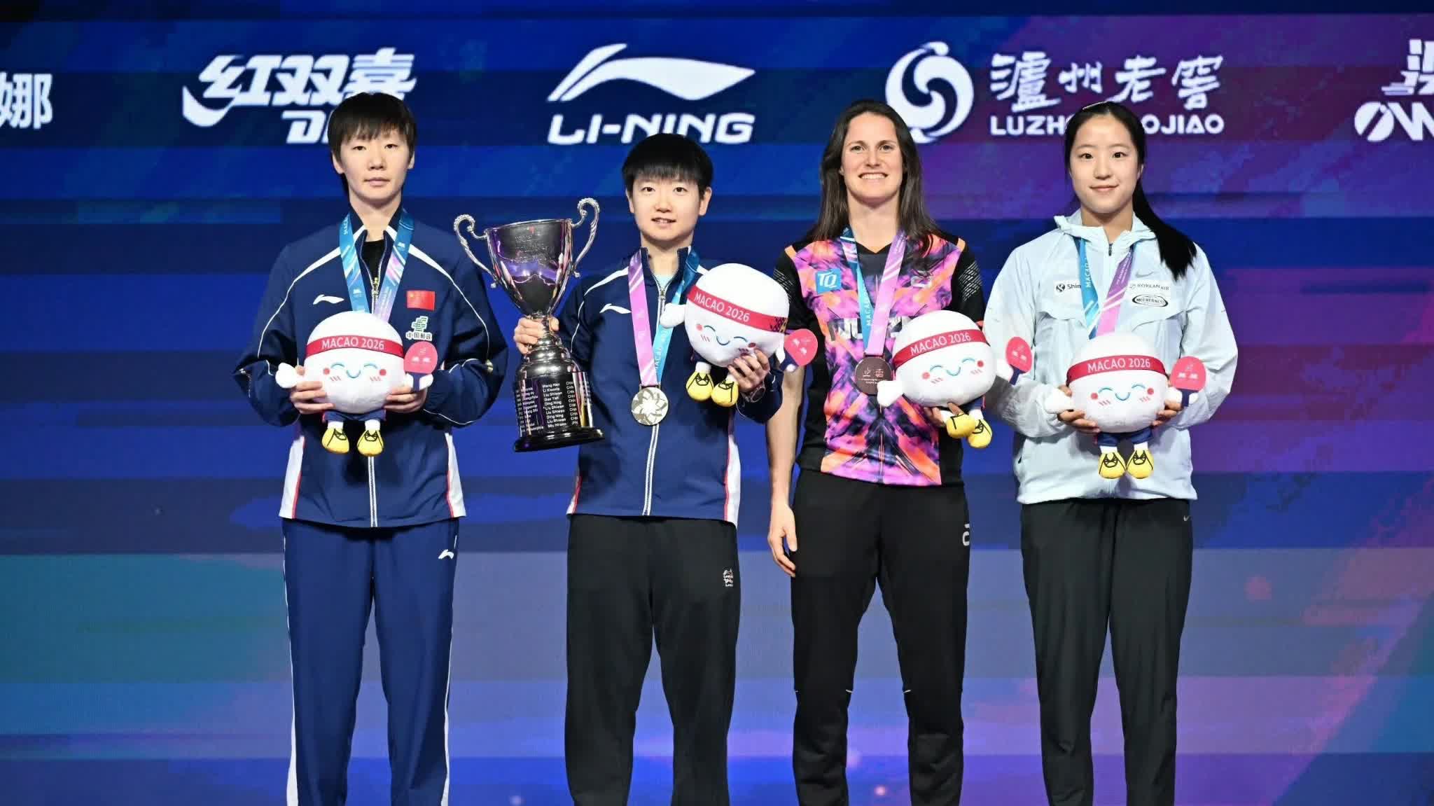 ITTF World Cup | Sun Yingsha claims historic third straight title, says victory belongs to team