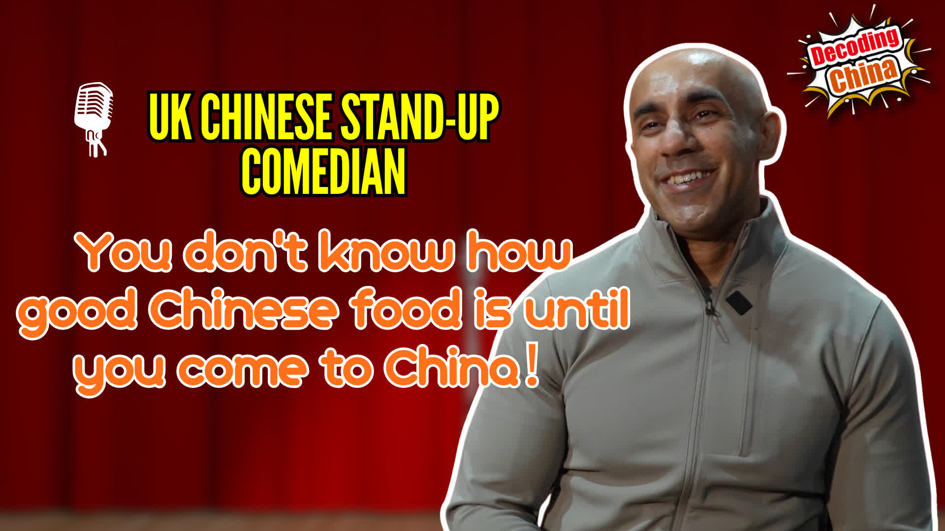 Decoding China EP22 | UK Chinese stand-up comedian: You don't know how good Chinese food is until you come to China!