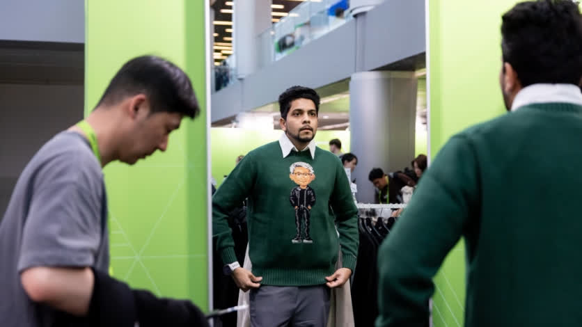CEO merchandise craze hits Silicon Valley: Nvidia's Jensen Huang sweater sells for US$178