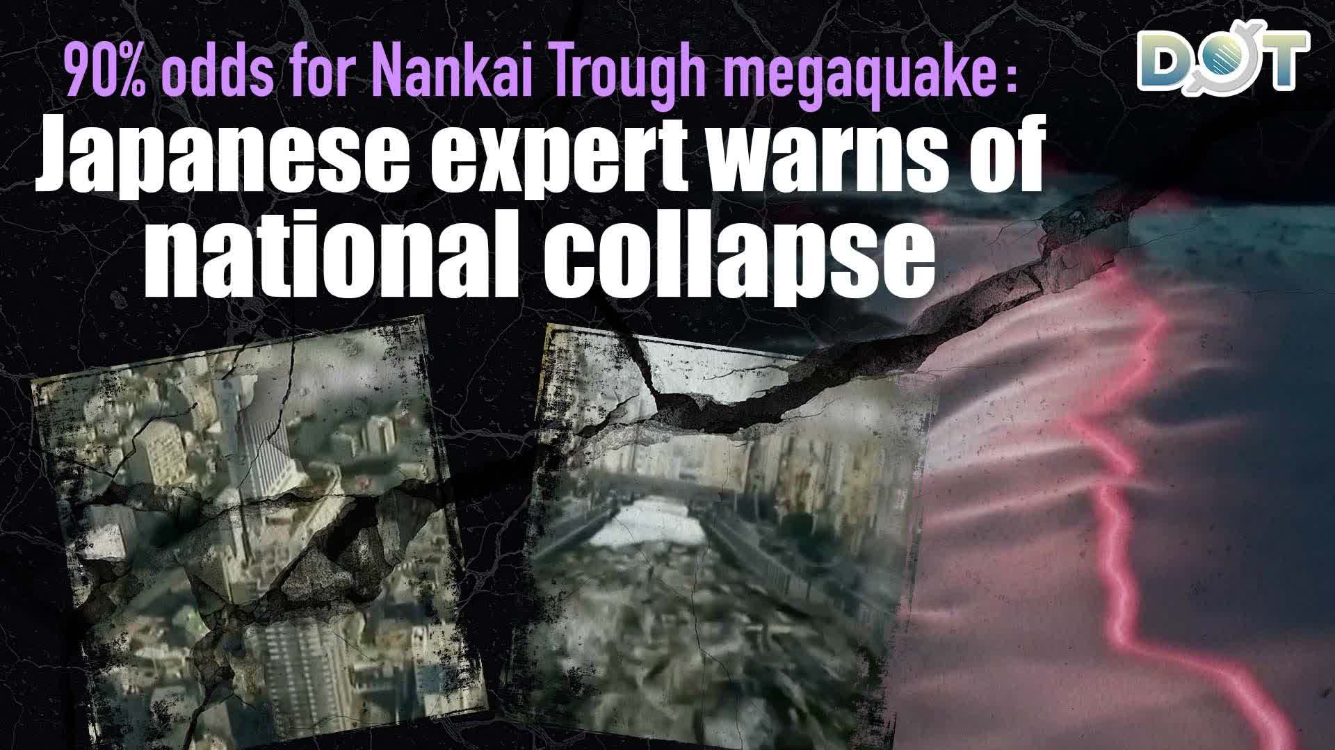 90% odds for Nankai Trough megaquake: Japanese expert warns of national collapse