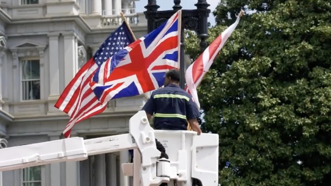Watch This | Flag mix-up in Washington as Australia's flag hung ahead of King Charles III visit