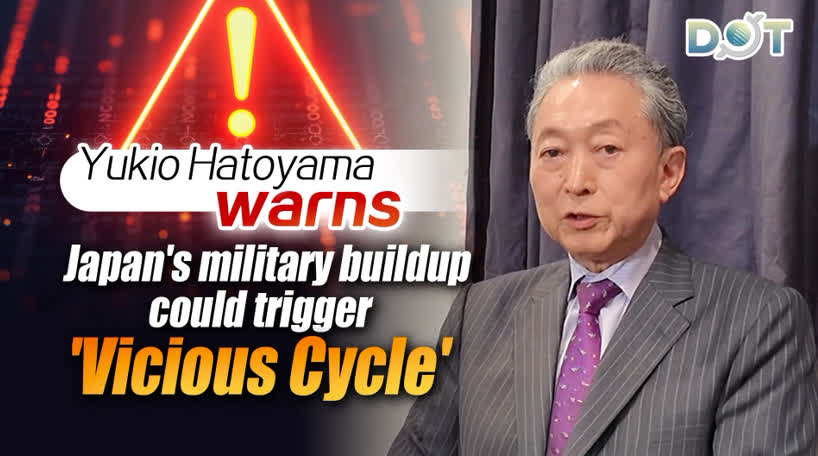 Yukio Hatoyama warns Japan's military buildup could trigger 'vicious cycle'