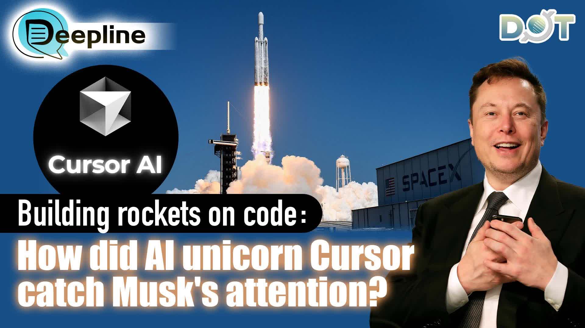 Deepline | Building rockets on code: How does AI unicorn Cursor catch Musk's attention?