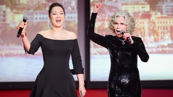 Gong Li makes 21st Cannes red carpet appearance, declares festival open in Chinese