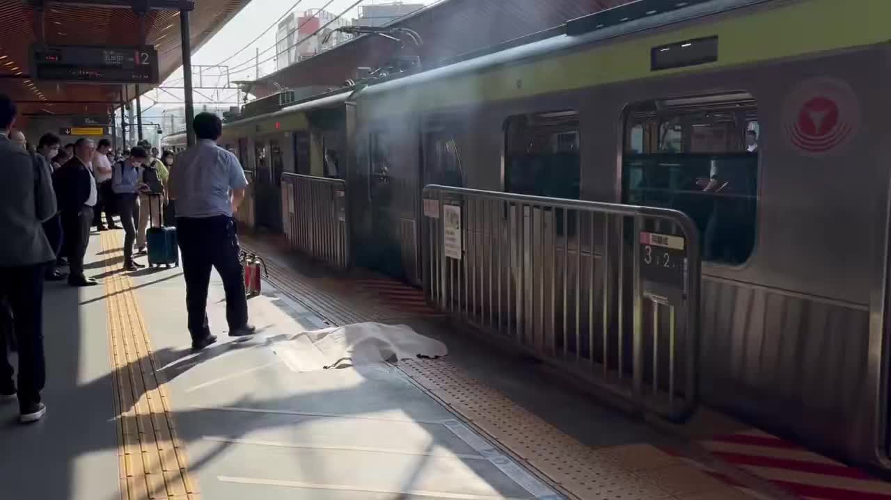 Watch This | Charger fire on Japan's Tokyu Ikegami Line leaves one injured, service suspended for 40 minutes
