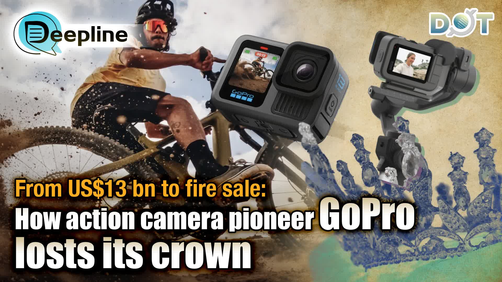 Deepline | From US$13 bn to fire sale: How action camera pioneer GoPro losts its crown
