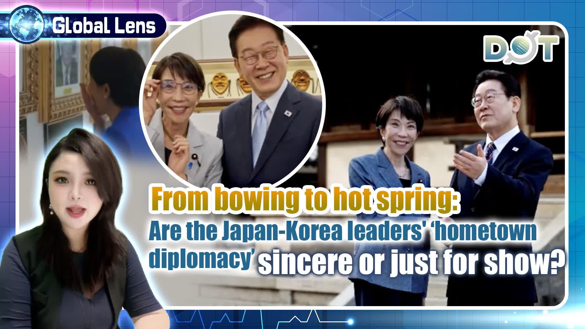 Global Lens | From bowing to hot spring: Are Japan-Korea leaders' 'hometown diplomacy' sincere or just for show?