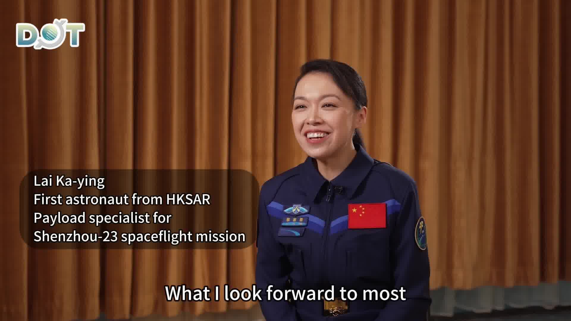 Watch This | Lai Ka-ying: Eager to see Earth from space and share journey with HK children