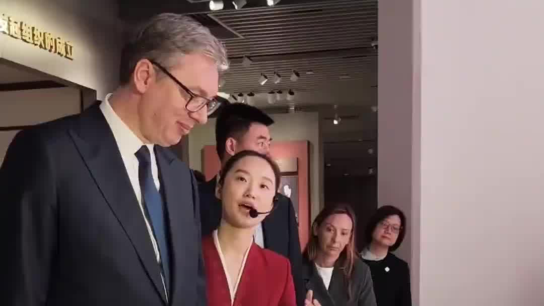 Watch This | Serbian President Vucic visits birthplace of CPC