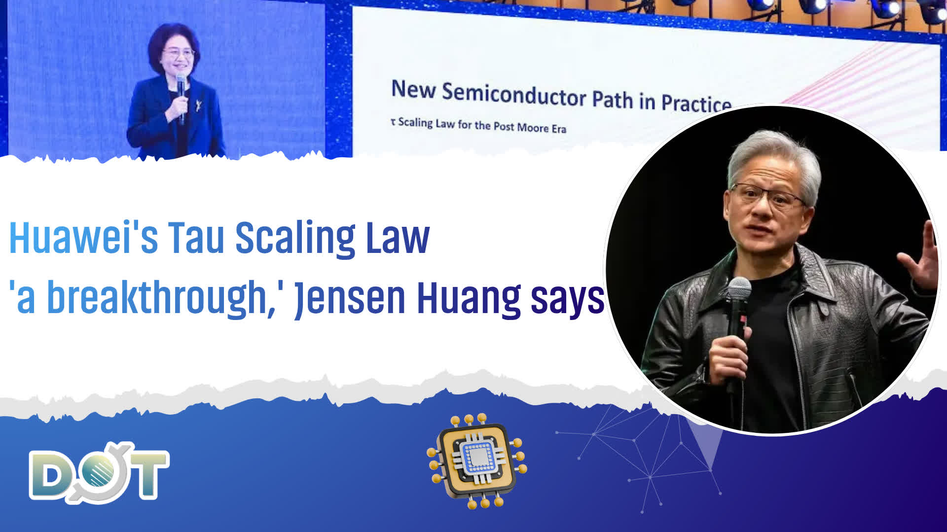 Frontier | Huawei's Tau Scaling Law 'a breakthrough,' Jensen Huang says