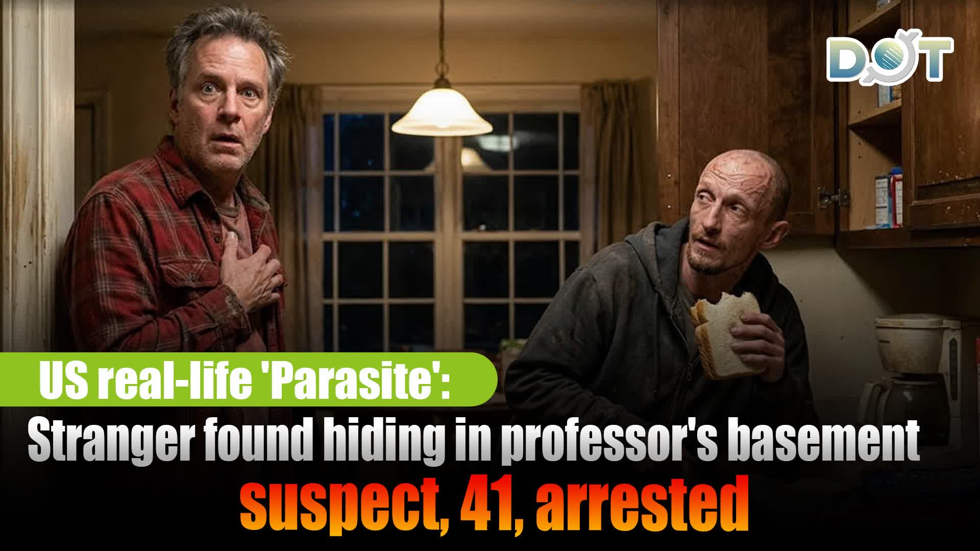 US real-life 'Parasite': Stranger found hiding in professor's basement, suspect, 41, arrested